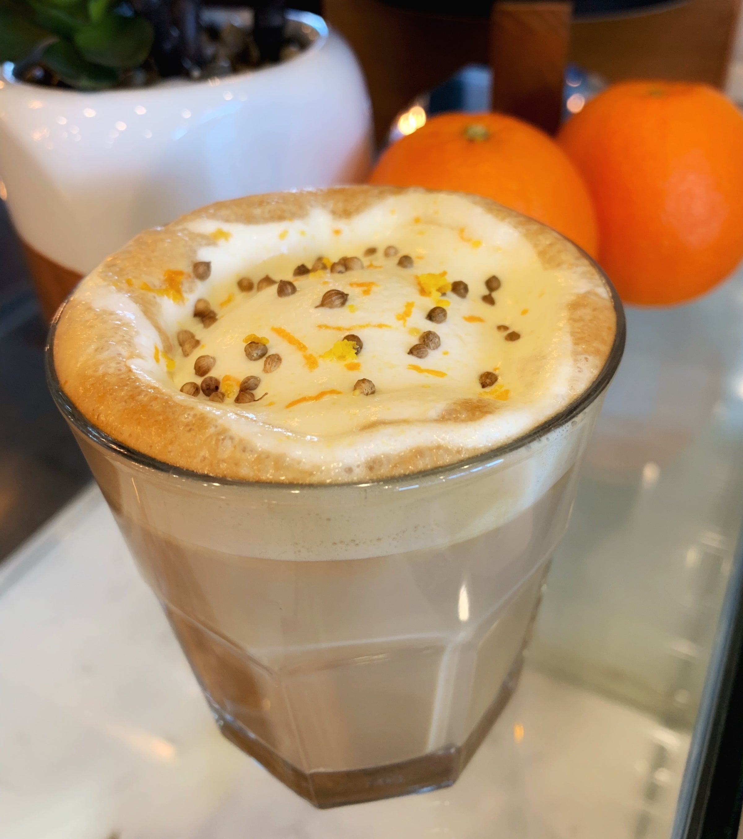 Orange Chiffon Latte | Bad Owl Coffee Roasters
